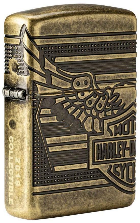 Brichetă Zippo Harley Davidson 2019 Collectible 29898