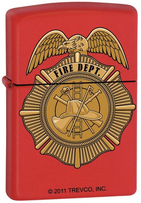 Brichetă Zippo Trevco Fire Dept Badge 7284
