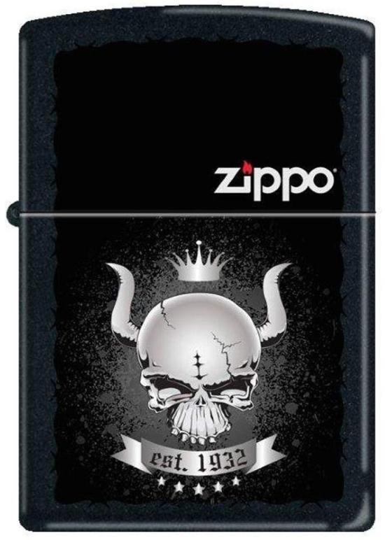 Brichetă Zippo Skull Crown 26659
