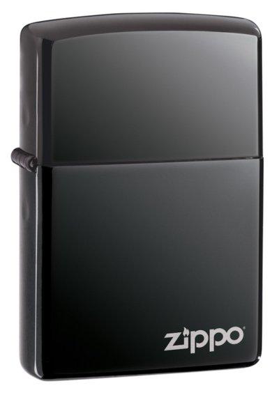 Brichetă Zippo Black Ice W/Logo 150ZL