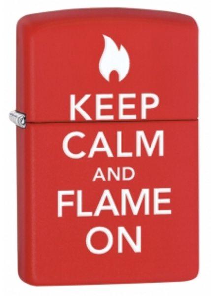 Brichetă Zippo Keep Calm And Flame On 28671