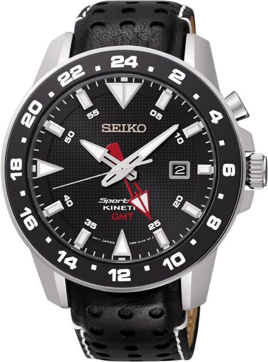 Ceas Seiko SUN015P2 Sportura Kinetic GMT