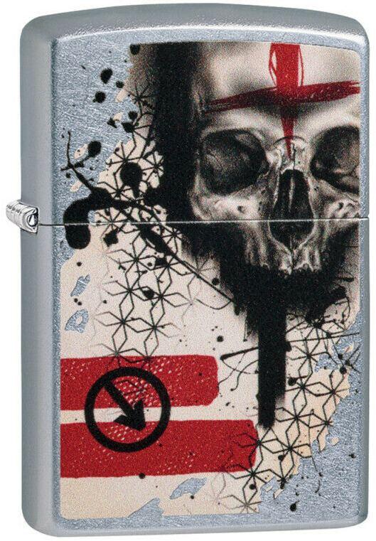 Brichetă Zippo Trash Polka Tattoo Skull 29856