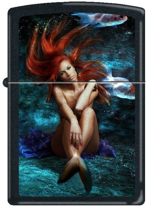 Brichetă Zippo Red Haired Mermaid 0251