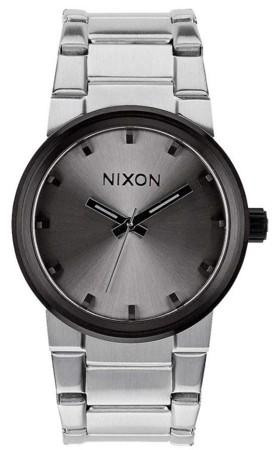 Ceas Nixon Cannon Silver Gunmetal A160 1762