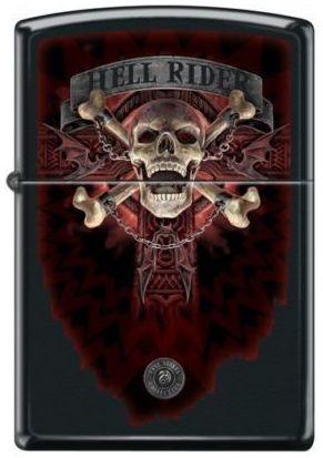 Brichetă Zippo Anne Stokes Hell Rider 8439