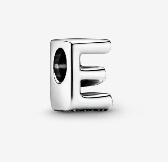 Şirag de mărgele Letter E Alphabet Charm 797459