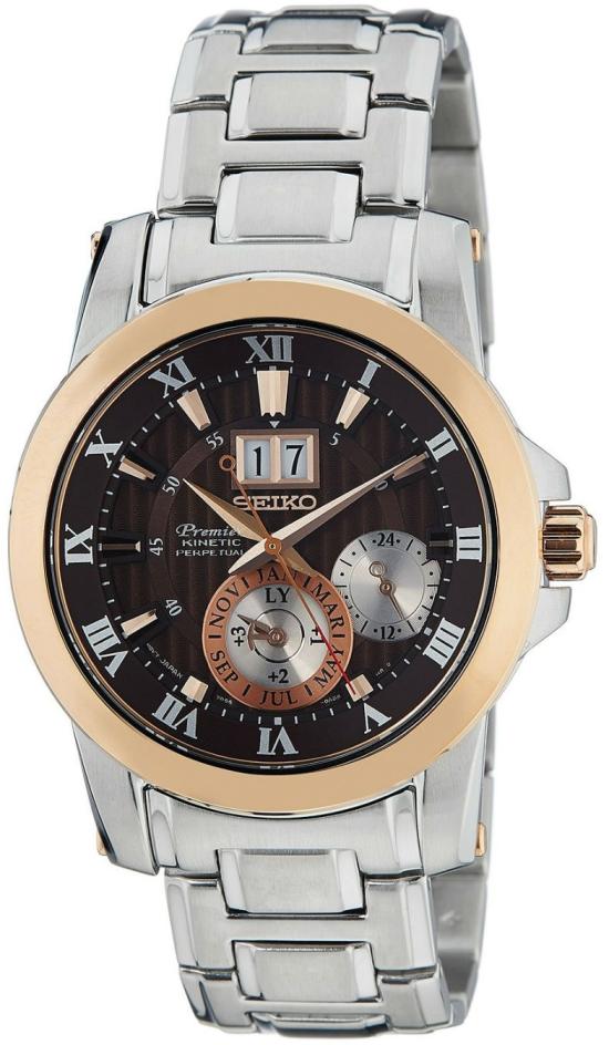 Ceas Seiko SNP128P1 Premier Kinetic Perpetual Calendar Novak Djokovic