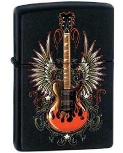 Brichetă Zippo Trevco - Winged Guitar 0411