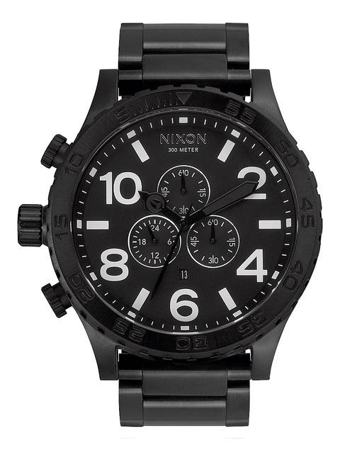 Ceas Nixon 51-30 Chrono All Black A083 001