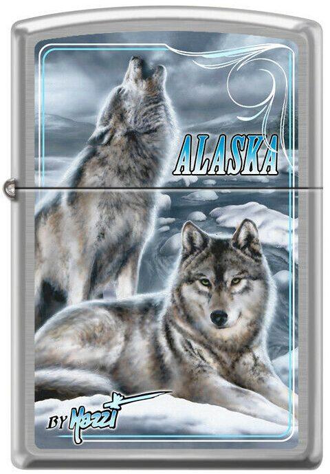 Brichetă Zippo Mazzi Alaska Wolf 7651