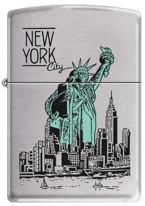 Brichetă Zippo NY City Statue of Liberty 9127