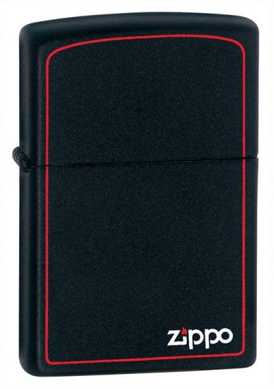 Brichetă Zippo Black Matte W/Border 26117