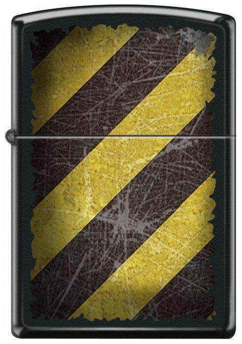 Brichetă Zippo Hazard Lines Grunge 0591