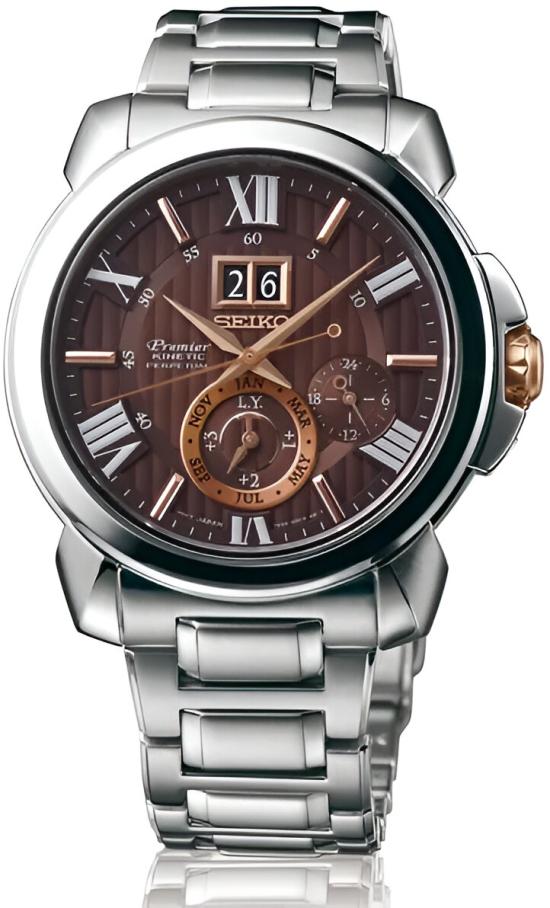 Ceas Seiko SNP157P1 Premier Kinetic Perpetual Calendar