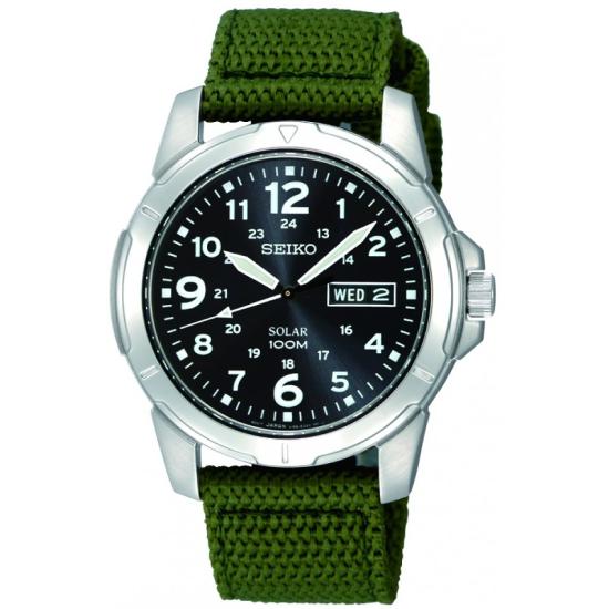 Ceas Seiko SNE095P2 Solar Military
