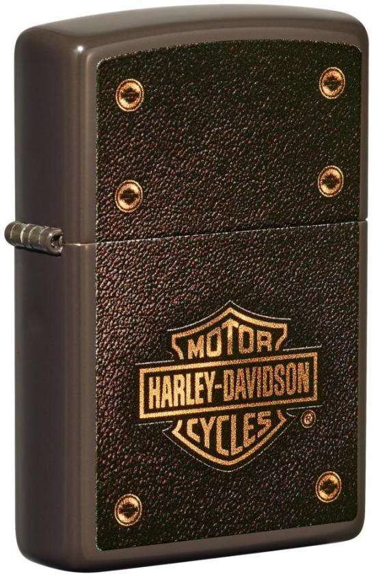 Brichetă Zippo Harley Davidson Leather Design 49466