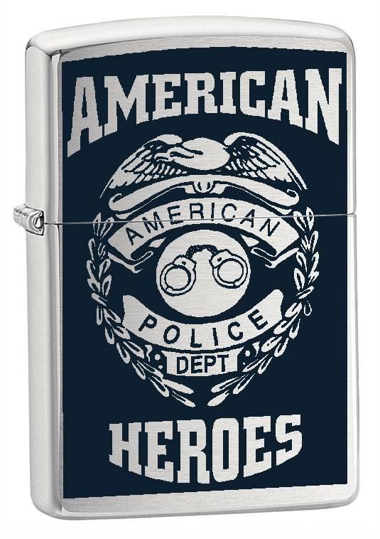 Brichetă Zippo American Hero Police 25204
