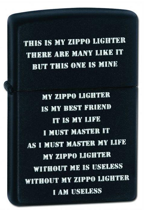 Brichetă Zippo Creed 24710