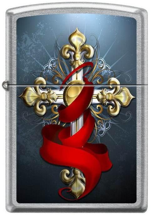 Brichetă Zippo Cross With Ribbon 3444