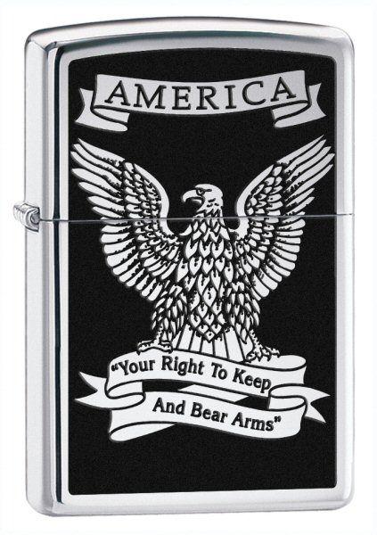 Brichetă Zippo Eagle - Right to Bear Arms 28290