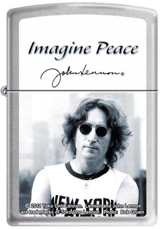 Brichetă Zippo John Lennon Imagine Peace 2904