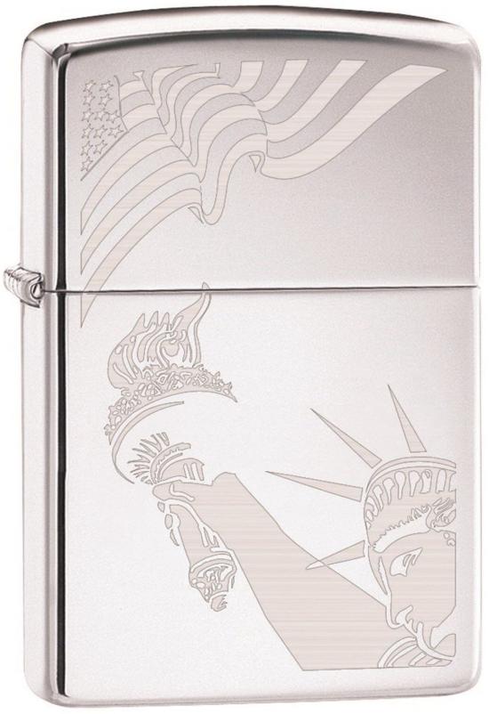 Brichetă Zippo Flag and Lady Liberty 2265