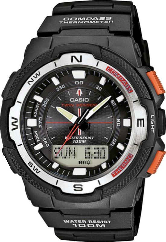 Ceas CASIO Twin Sensor SGW-500H-1B 