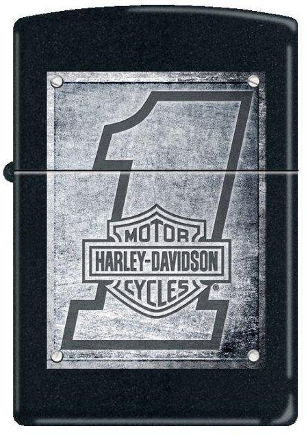 Brichetă Zippo Harley Davidson Metal Wood 8525