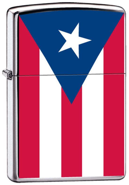 Brichetă Zippo Puerto Rico Flag 7966