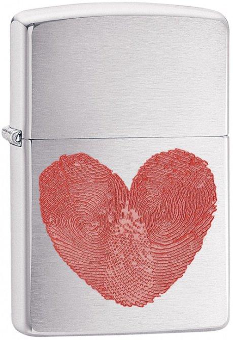 Brichetă Zippo Heart Thumbprints 29068