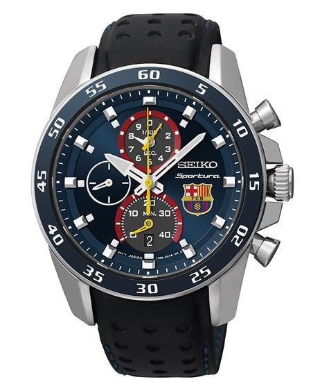 Ceas Seiko SPC089P1 Sportura FC Barcelona