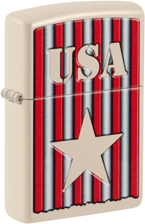 Brichetă Zippo Americana Flat Sand Design 48204