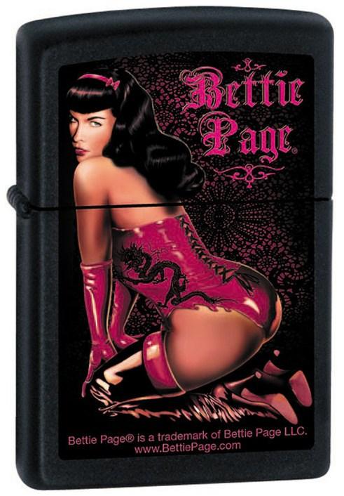 Brichetă Zippo Bettie Page 7272