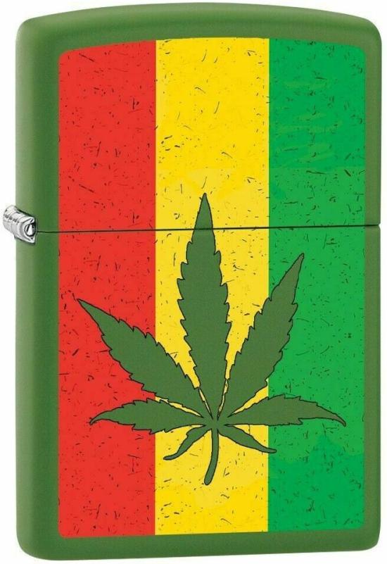 Brichetă Zippo Cannabis Leaf Rastafarian 8971
