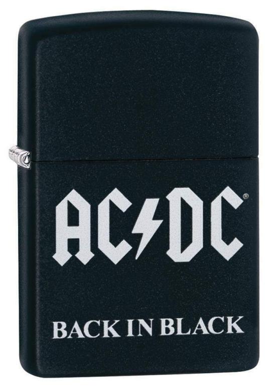 Brichetă Zippo AC/DC Back in Black 49015