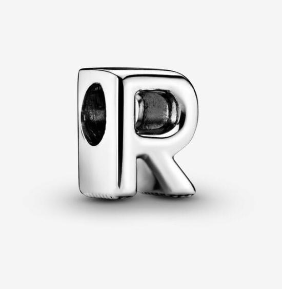 Şirag de mărgele Letter R Alphabet Charm 797472