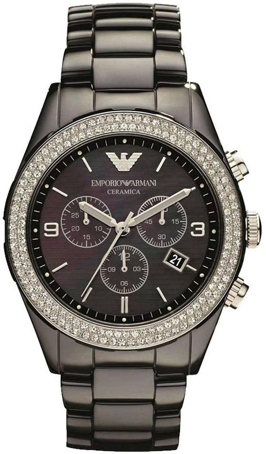 Ceas Emporio Armani AR1455 Cermamice Chronograph