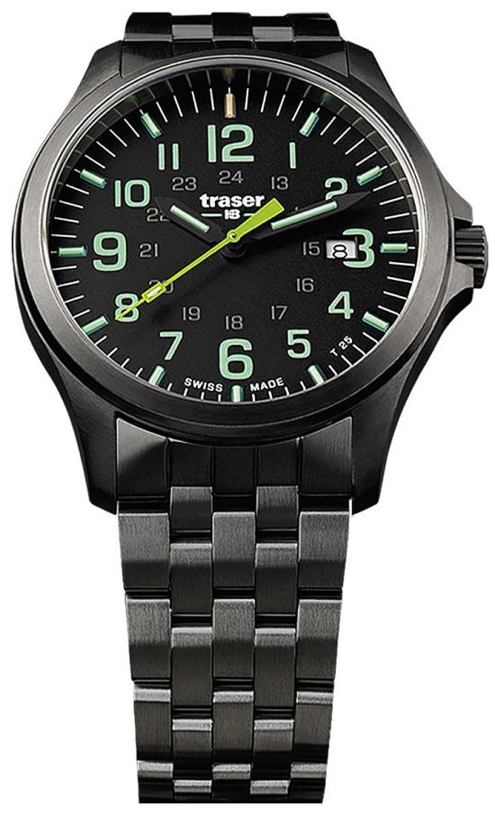 Ceas Traser P67 Officer Pro GunMetal Black Lime 107869