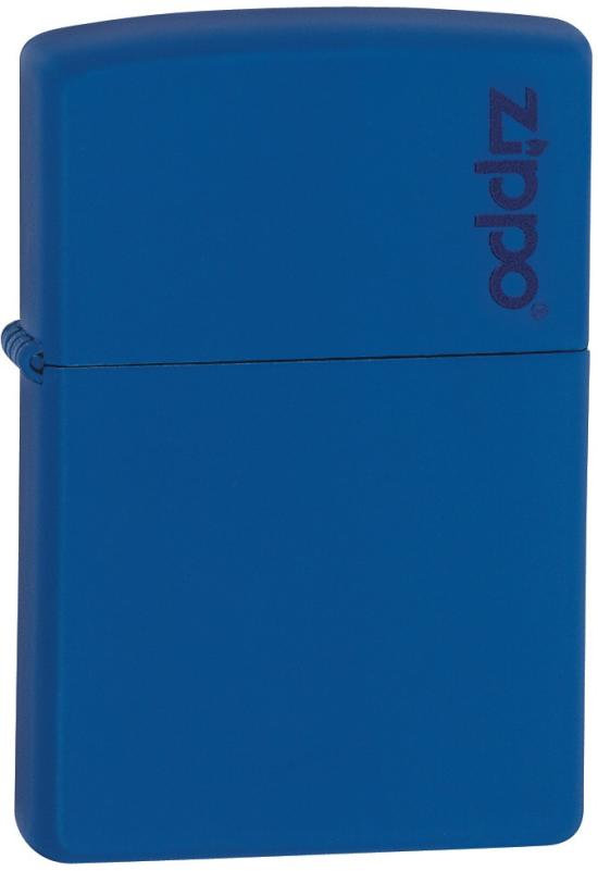 Brichetă Zippo Royal Blue Matte Logo Zippo 229ZL