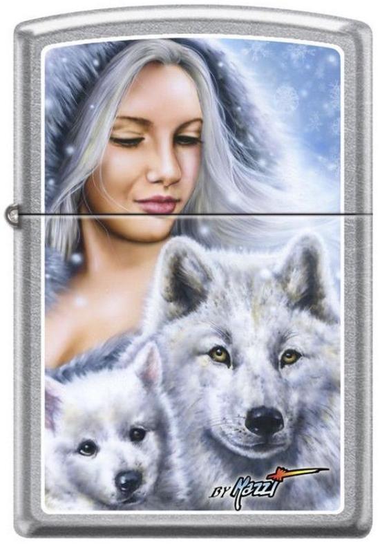 Brichetă Zippo 3534 Mazzi Winter Wolf