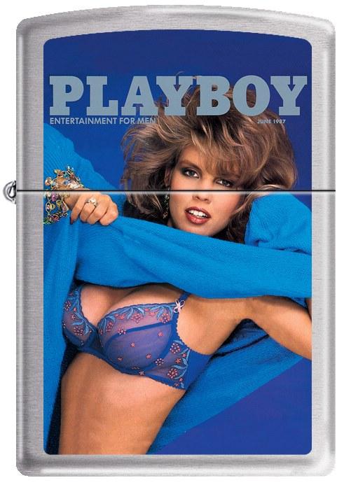 Brichetă Zippo Playboy Cover 1987 June 1201