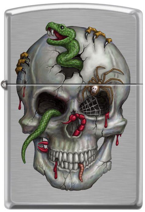 Brichetă Zippo Skull 6028