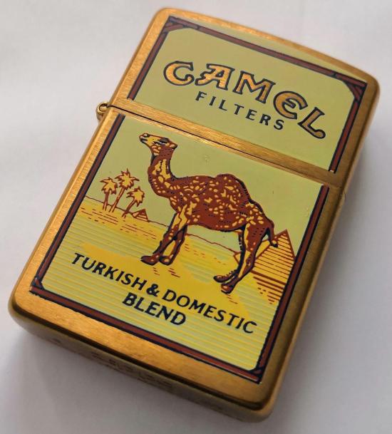 Brichetă Zippo Camel Turkish Domestic Blend Brass