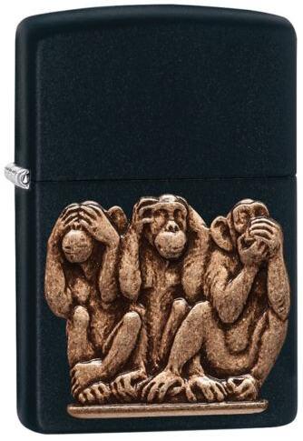 Brichetă Zippo Three Monkeys 26017