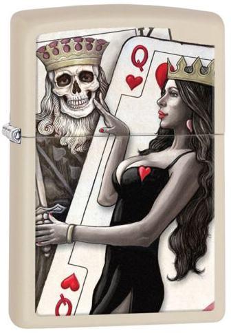 Brichetă Zippo Skull King and Queen Beauty 29393