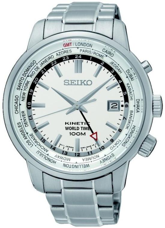 Ceas Seiko SUN067P1 Kinetic Worldtime