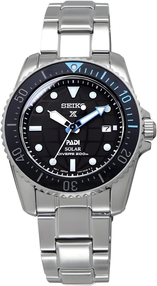 Ceas Seiko SNE575P1 Prospex Compact Solar Scuba Diver PADI Special Edition