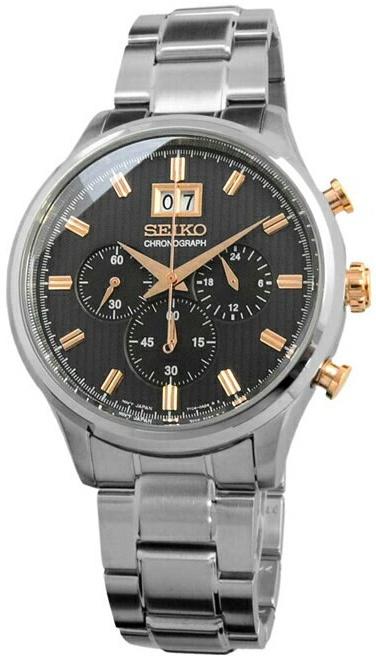 Ceas Seiko SPC151P1 Grande Date Quartz Chronograph