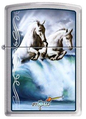 Brichetă Zippo Mazzi - Horses Waves 7388